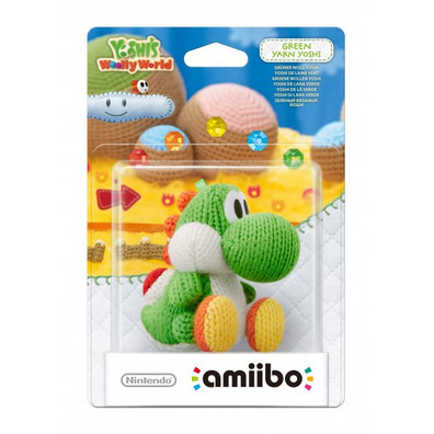 Green Yarn Yoshi Amiibo