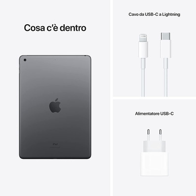 Apple iPad 10,2 '' 2021 Wifi 256 GB Space Grey MK2N3TY/A