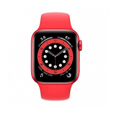Apple Watch S6 40mm GPS/Cell Rojo Sport Band M06R3TY/A
