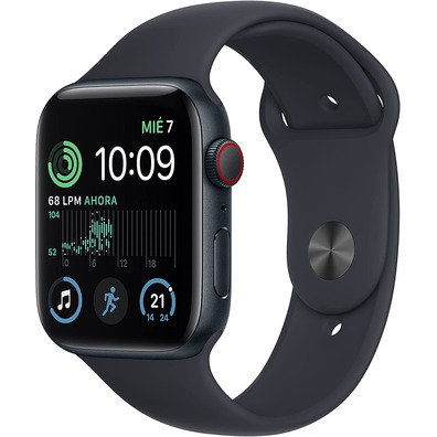 Apple Watch SE 2ª Gen GPS/Cell 44mm Aluminio Negro / Correa Negra