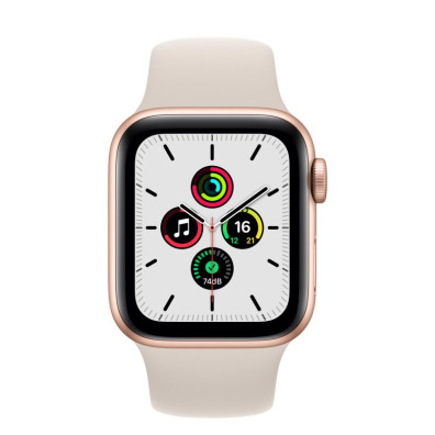 Apple Watch SE 2021 GPS/Cellular 40mm Aluminio Oro Correa Deportiva Beige