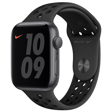 Apple Watch SE 44mm GPS Gris Espaciale con correa antracita y negro MYYK2TY/A