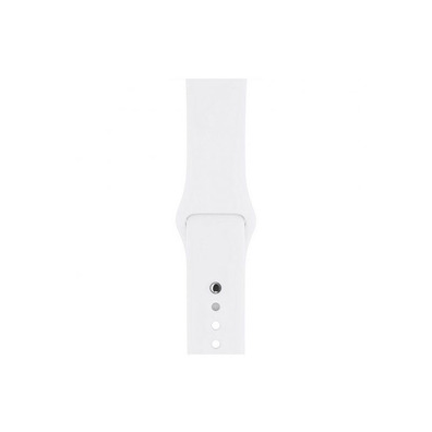 Apple Watch Series 3 42mm GPS Plata con correa deportiva blanca MTF22QL/A