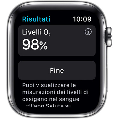 Apple Watch Serie 6 GPS + Cell 44mm Acero Inossidabile Milanese Loop Plata