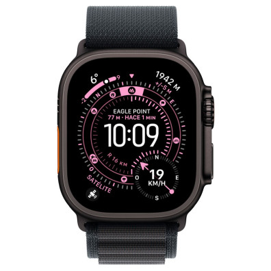 Apple Watch Ultra 3 GPS Cellulare 49mm Titanio Correa Alpine Loop Black (L)