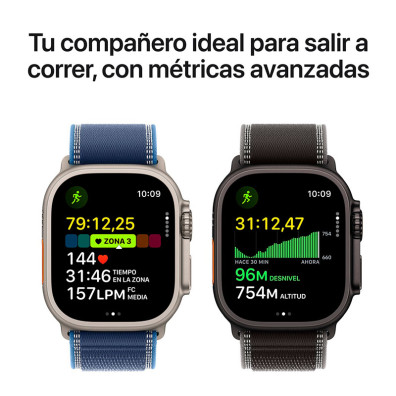 Apple Watch Ultra 3 GPS Cellulare 49mm Titanio Correa Alpine Loop Black (L)