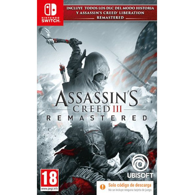 Assassin's Creed III Remastered Edition (Codice in un Box) Switch