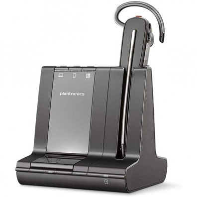 Auricolari Inalámbrico con Base Plantronics Savi 8240 Office Bluetooth / USB/RJ Negro