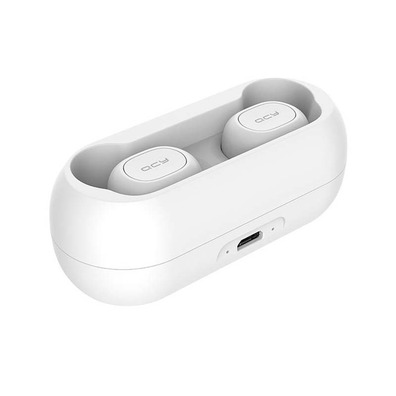 Cuffie Bluetooth 5.0 QCY - QS1 Bianco