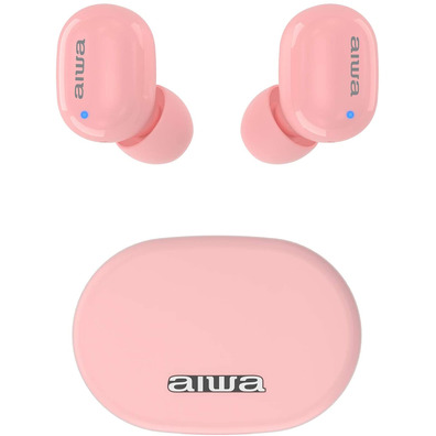 Auricolari Bluetooth Aiwa EBTW-150PK Rosa