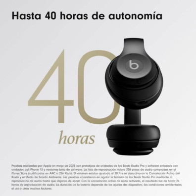 Bluetooth Beats Studio Pro ANC Nero