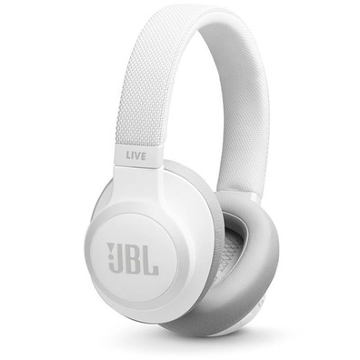 Auricolari Bluetooth JBL Live 650BTNC White