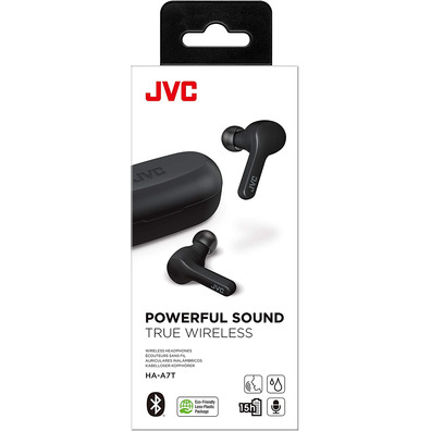 Auricolari Bluetooth JVC HA-A7T Negros