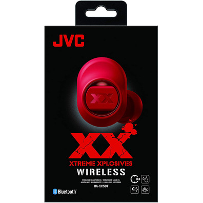 Auricolari Bluetooth JVC HA-XC50T Rojos