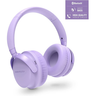 Auriculares Bluetooth Micro Energy Sistem Style 3 Lavanda