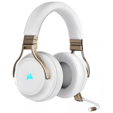 Auriculares Corsair Virtuoso RGB White / Gold