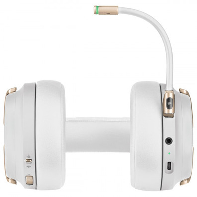 Auriculares Corsair Virtuoso RGB White / Gold