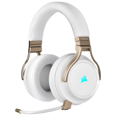 Auriculares Corsair Virtuoso RGB White / Gold