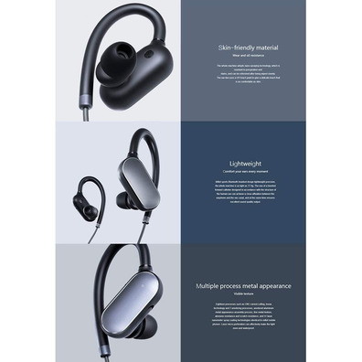 Auriculares Deportiva Inalámbricos Xiaomi Mi Sports Nero 15235 Negro