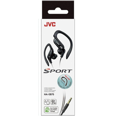 Auriculares Deportivos JVC HA-EB75 Jack 3,5 Negros