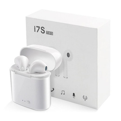 Cuffie Stereo Bluetooth i7S TWS Bianco