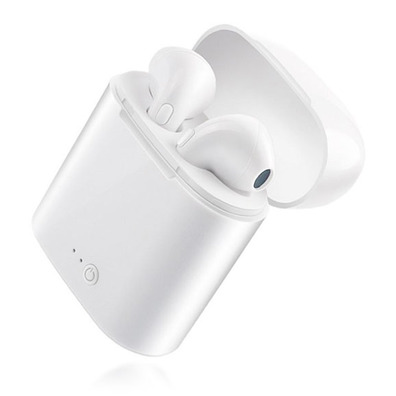 Cuffie Stereo Bluetooth i7S TWS Bianco