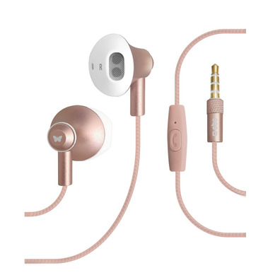 Auricolari stereo Shiny SBS Rosa