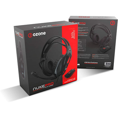 Auriculares Gaming Ozono Nuke Pro Negro PC/Xbox/PS4 / Switch