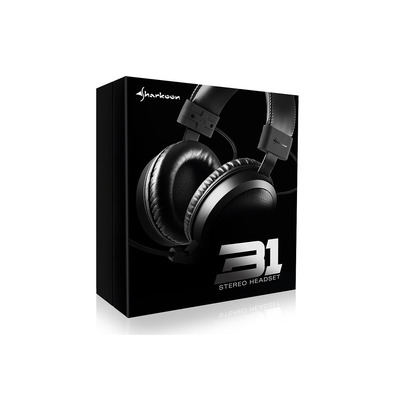 Auriculares Gaming Sharkoon B1 Negro