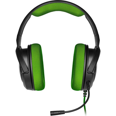 Cuffie HS35 Stereo Nero Verde Corsair