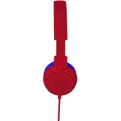 Auriculares JBL JR300 Jack 3,5 '' Rojo