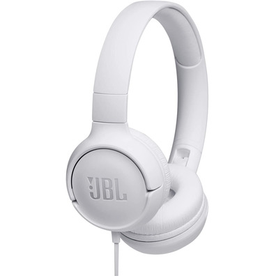 Auriculares JBL Tune 500 Jack 3,5mm Blanco