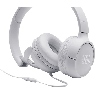 Auriculares JBL Tune 500 Jack 3,5mm Blanco