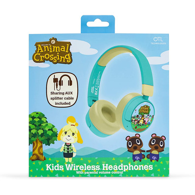 Auriculares OTL Wireless Bluetooth Headphone Animal Crossing