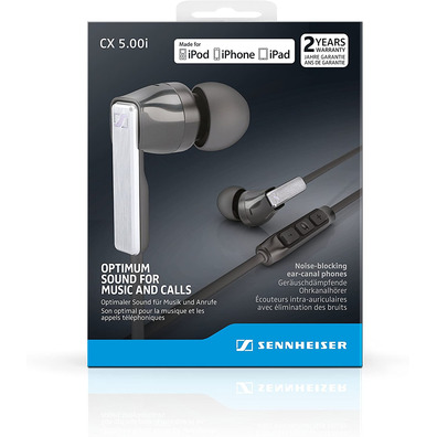 Cuffie Sennheiser CX 5.00 Nero