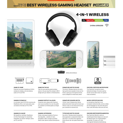 Cuffie Steelseries Arctis 1 Wireless