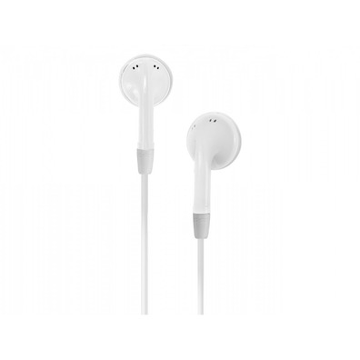 Stereo Duo Earphones for tablets/smartphones White SBS