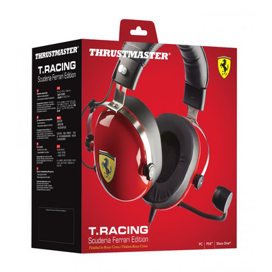 Auriculares Thrustmaster T. Racing Ferrari Edition DTS