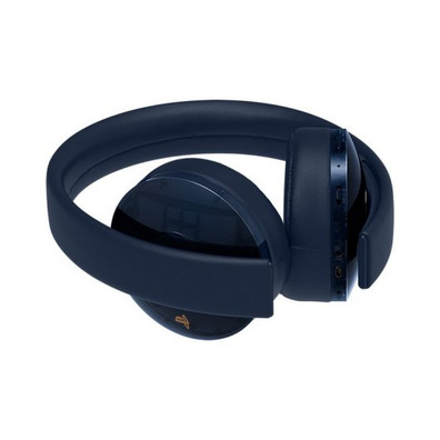 CUFFIE WIRELESS SONY PS4 ORO/BLU NAVY