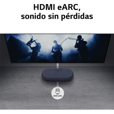 Barra de Sonido Bluetooth LG QP5 Eclair 320W 3.1.2 Negra