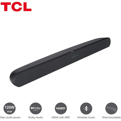 Barra de Sonido con Bluetooth TCL TS6100 120W 2,0