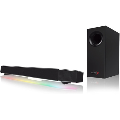 Barra de Sonido Creative Labs Sound Blaster X Katana 2,1 75W Negro