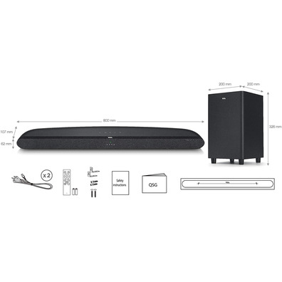 Barra de Sonido TCL TS6110