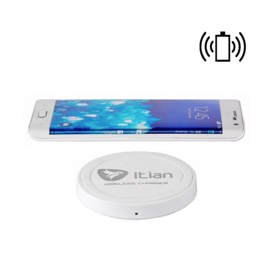 Universal Loader Base Wireless Smartphone Qi Bianco