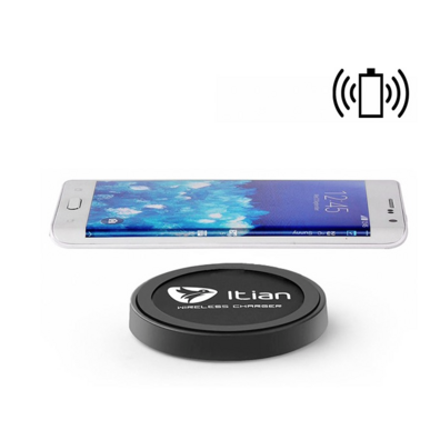 Universal Loader Base Wireless Wireless Qi Nero