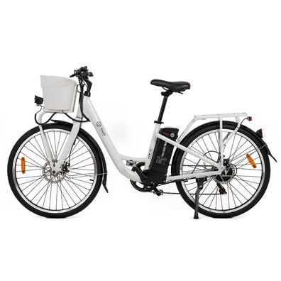 Bicicleta Eléctrica de Paseo Youin You - Ride Paris Blanco