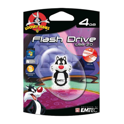 Pen drive USB 2.0 4 Gb Silvestro