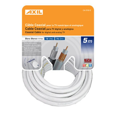 Cavo coassiale bobina 5 metri Engel