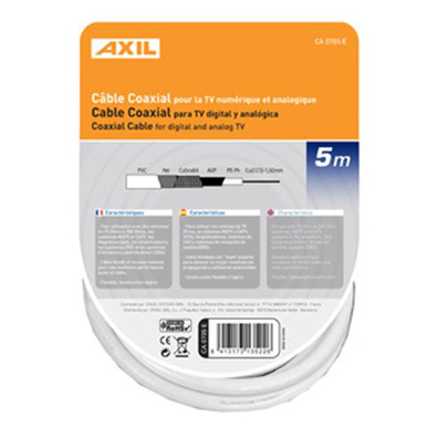 Cavo coassiale bobina 5 metri Engel