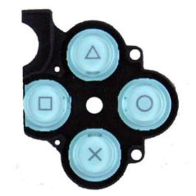 D-Pad Rubber and Buttons (Ice Blue) - PSP 3000